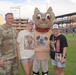 BG Hibner Leads Army's 250th Birthday Ceremony at Ballgame
