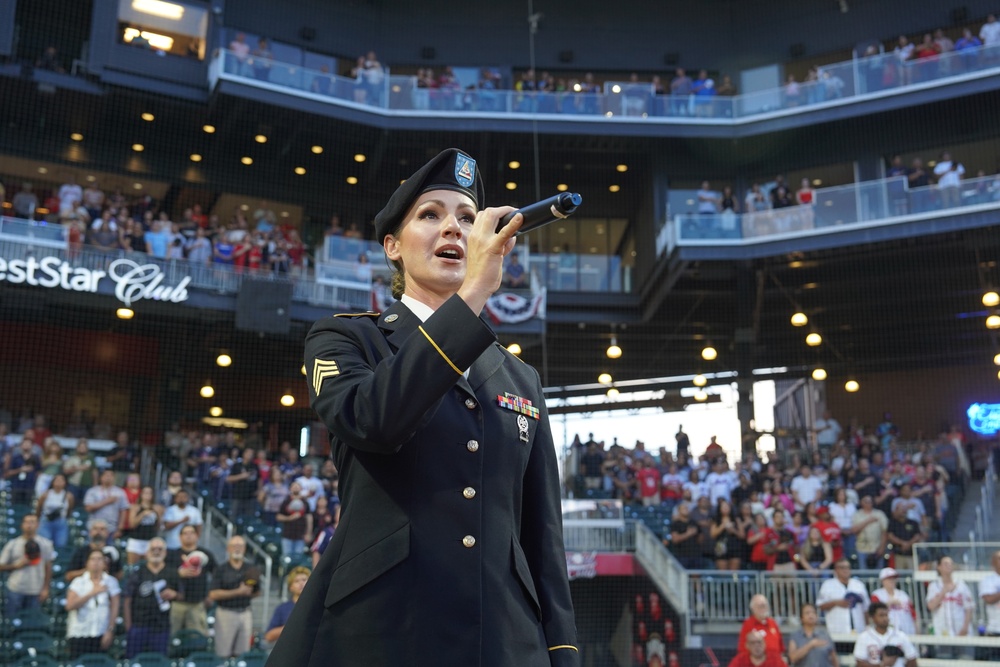 Army's 250th Birthday Ceremony at Ballgame
