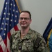 Navy Recruiter Poses For Portrait
