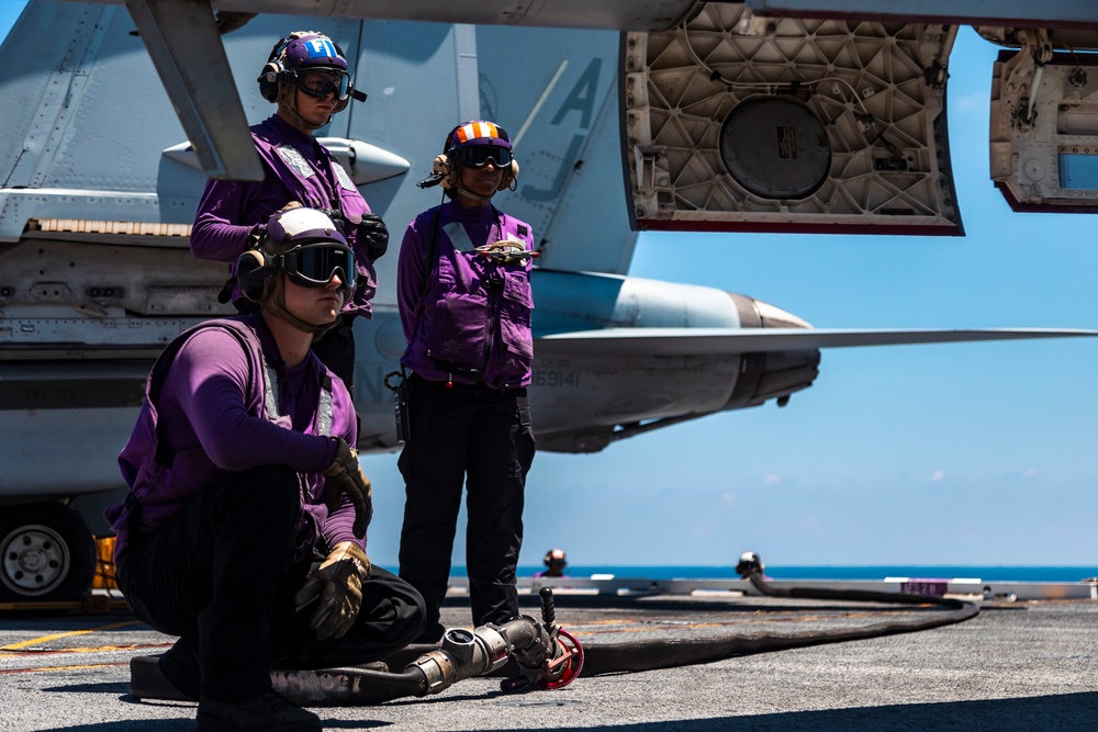 USS Gerald R. Ford (CVN 78) Conducts Routine Flight Operations