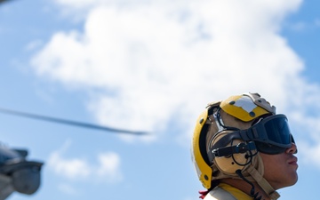 Flight Operations aboard USS America (LHA 6)