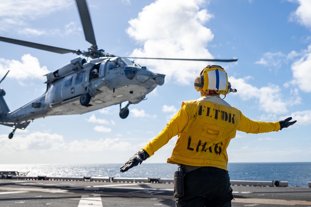 Flight Operations aboard USS America (LHA 6)