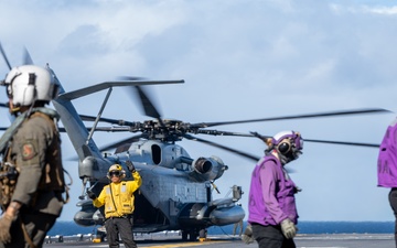 Flight Operations aboard USS America (LHA 6)
