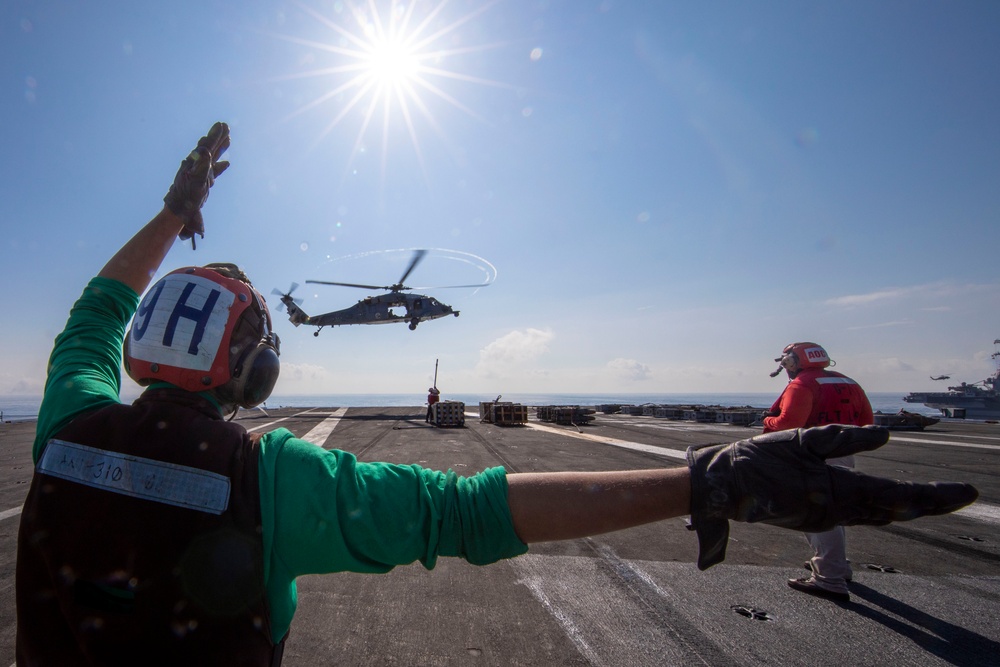 Daily Operations Aboard USS George H.W. Bush (CVN 77)