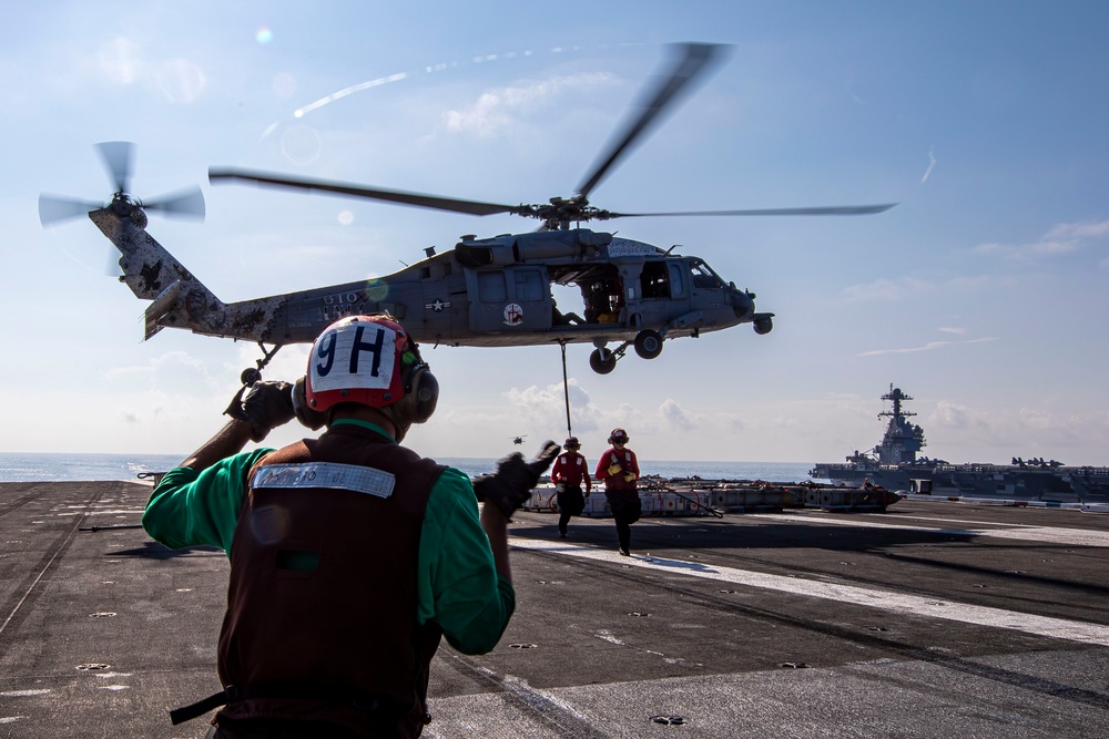 Daily Operations Aboard USS George H.W. Bush (CVN 77)