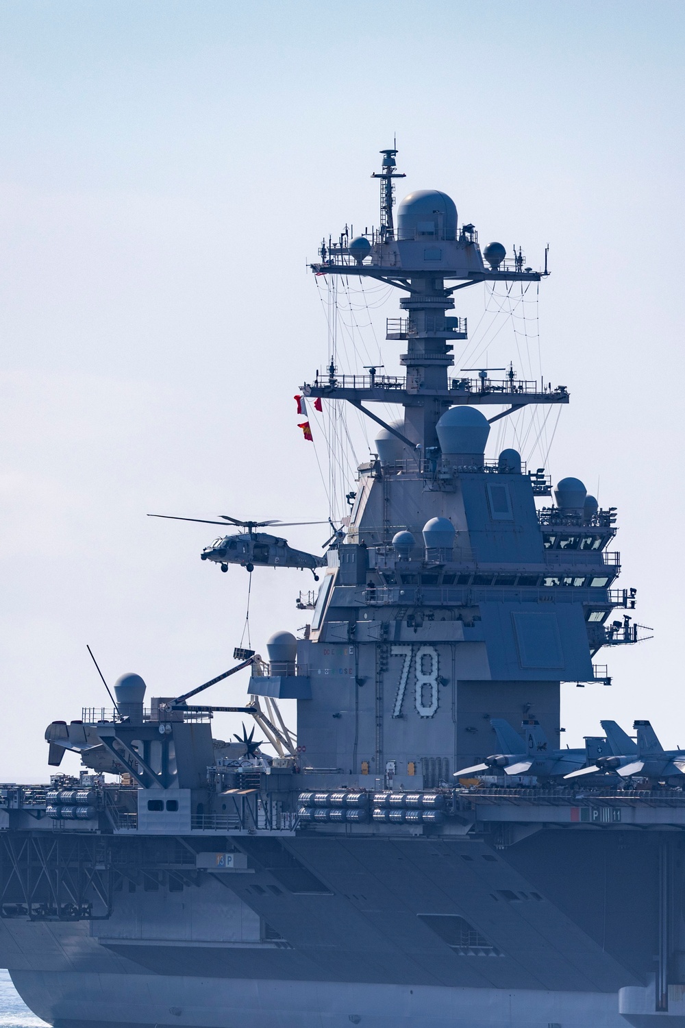 Daily Operations Aboard USS George H.W. Bush (CVN 77)