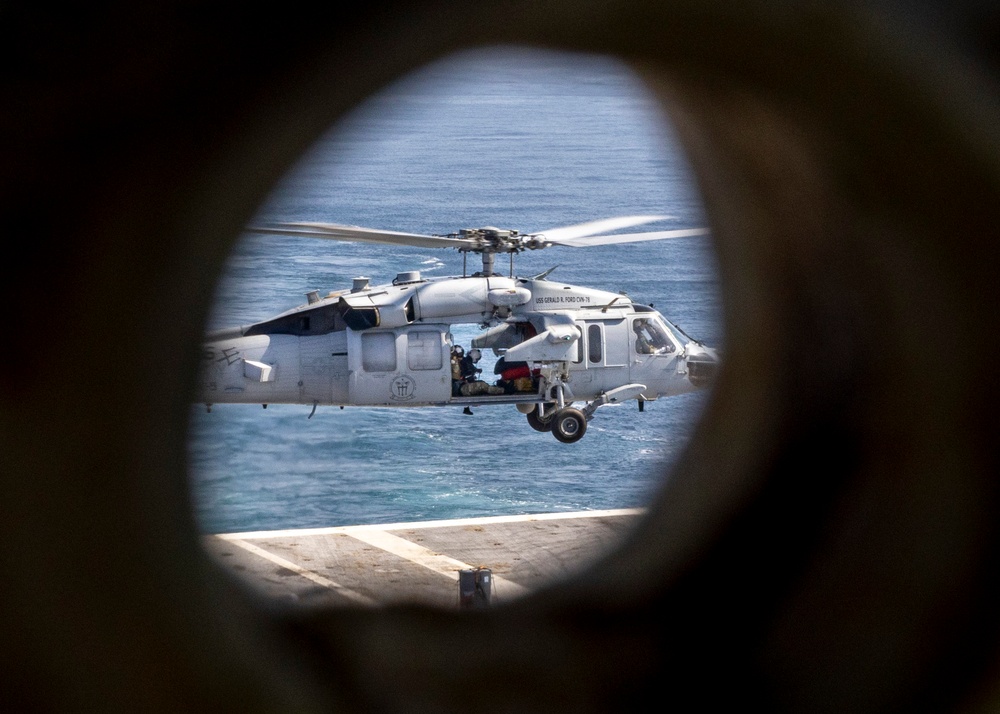 Daily Operations Aboard USS George H.W. Bush (CVN 77)