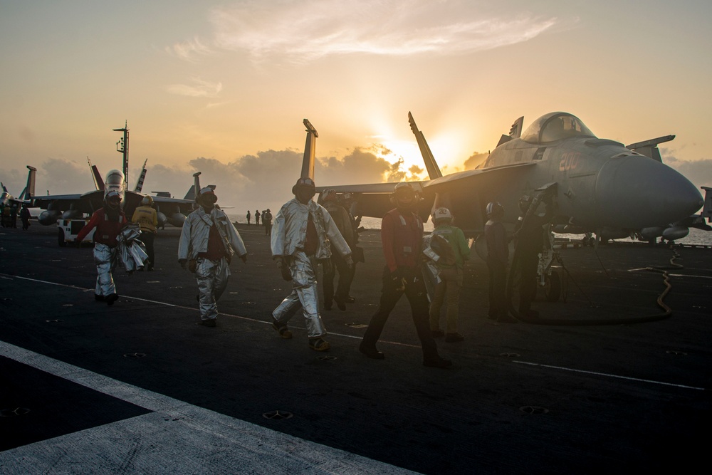 Nimitz Conducts Flight Operations