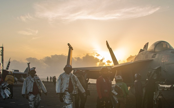 Nimitz Conducts Flight Operations