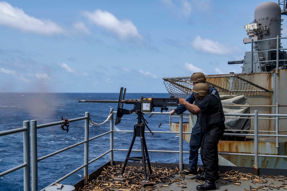 Nimitz Conducts Live-Fire Exercise