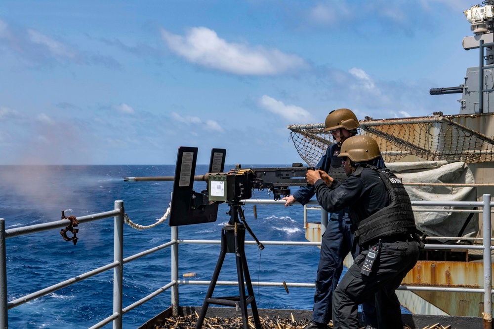 Nimitz Conducts Live-Fire Exercise