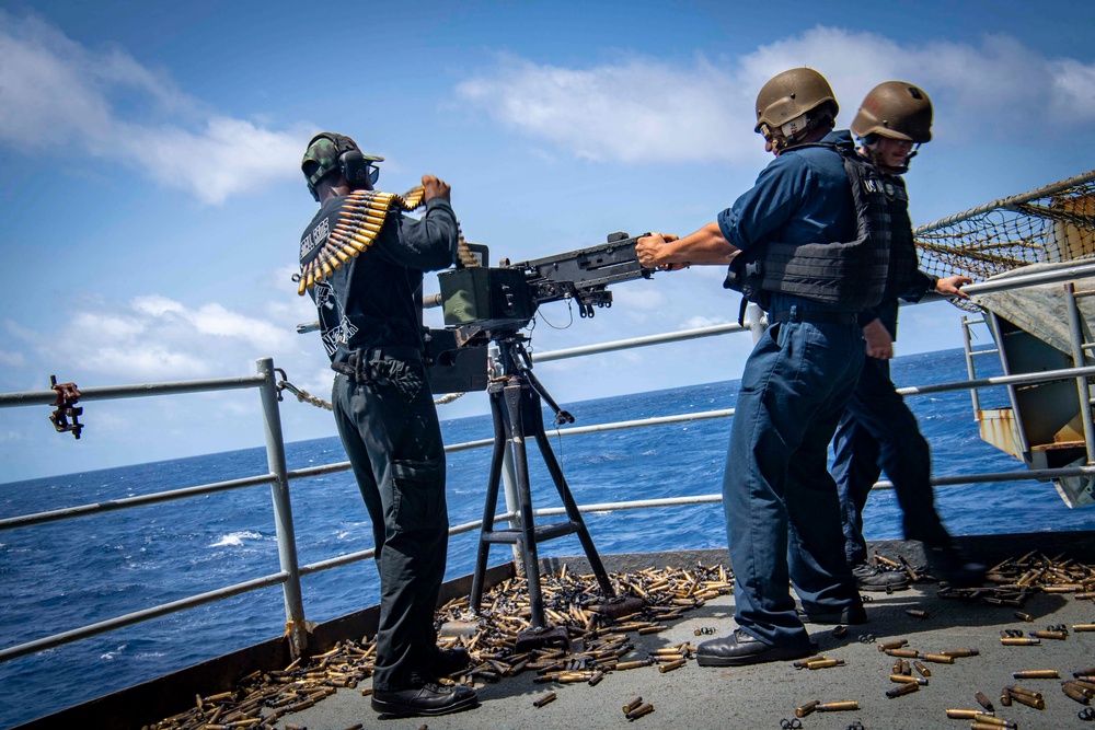 Nimitz Conducts Live-Fire Exercise