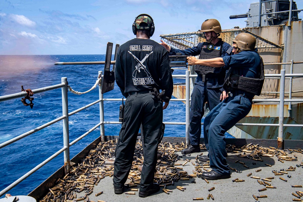 Nimitz Conducts Live-Fire Exercise