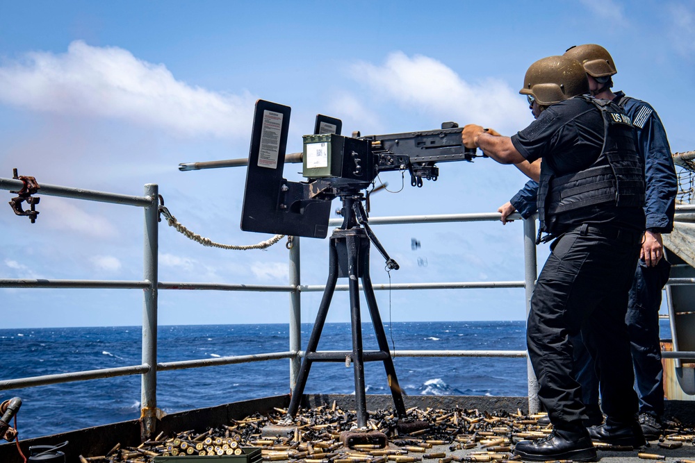 Nimitz Conducts Live-Fire Exercise