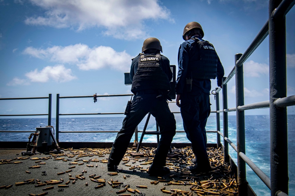 Nimitz Conducts Live-Fire Exercise