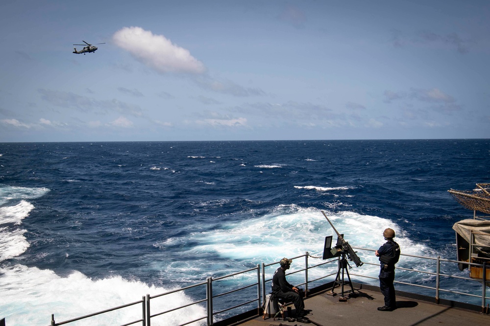Nimitz Conducts Live-Fire Exercise