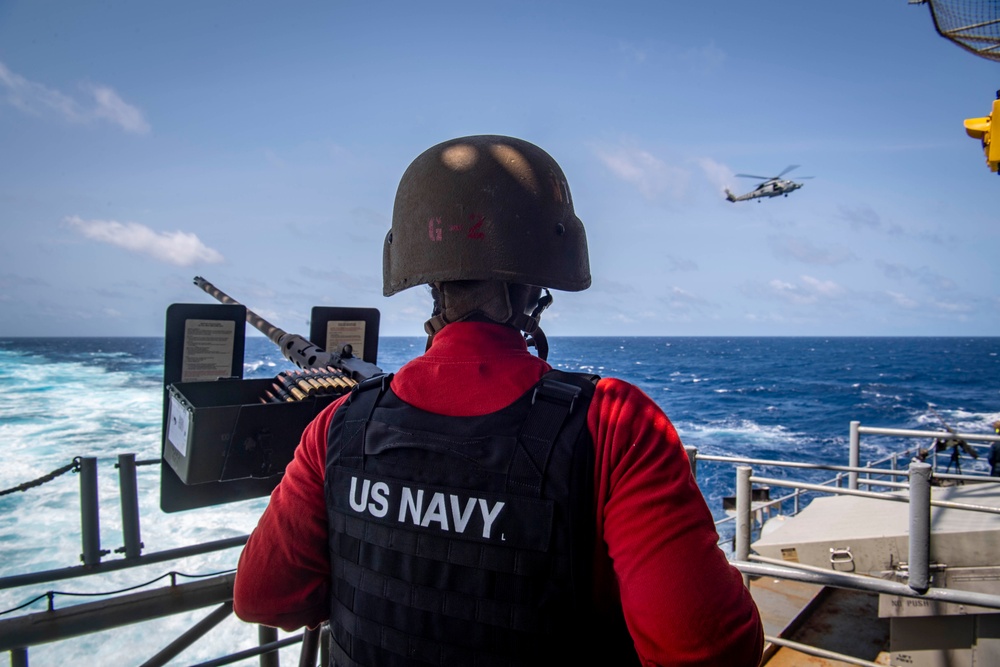 Nimitz Conducts Live-Fire Exercise