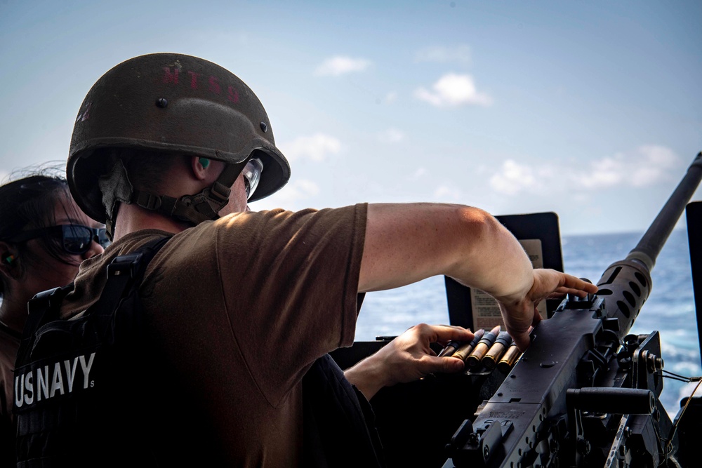Nimitz Conducts Live-Fire Exercise