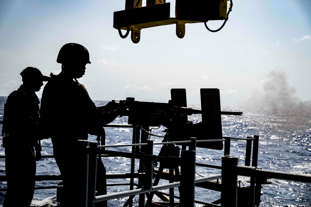 Nimitz Conducts Live-Fire Exercise