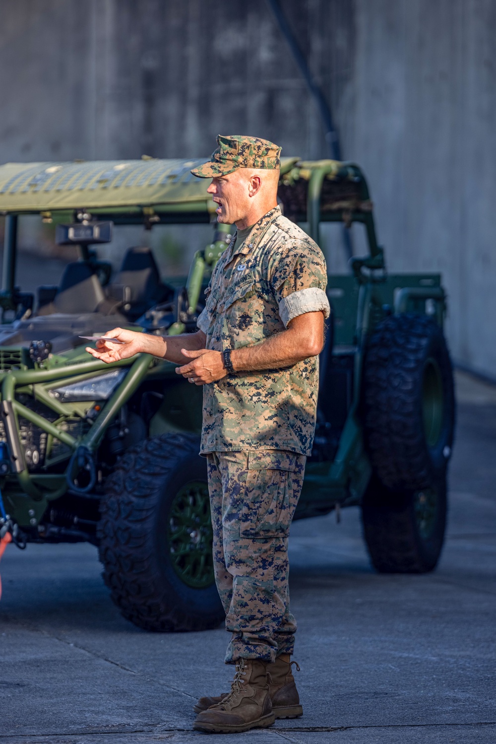 Bravo Company, 3d Reconnaissance Battalion Change of Command Ceremony