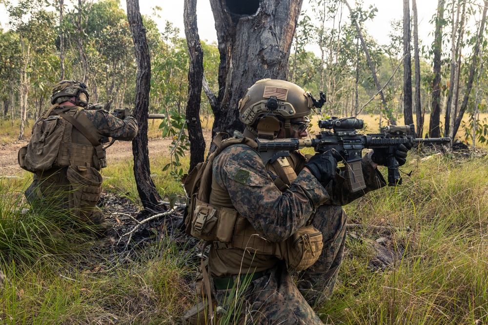 31st MEU | Animal Co. BLT 1/7 conducts live-fire platoon attack exercise
