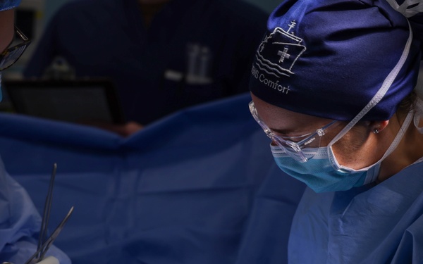 CP25 Surgeries aboard Comfort