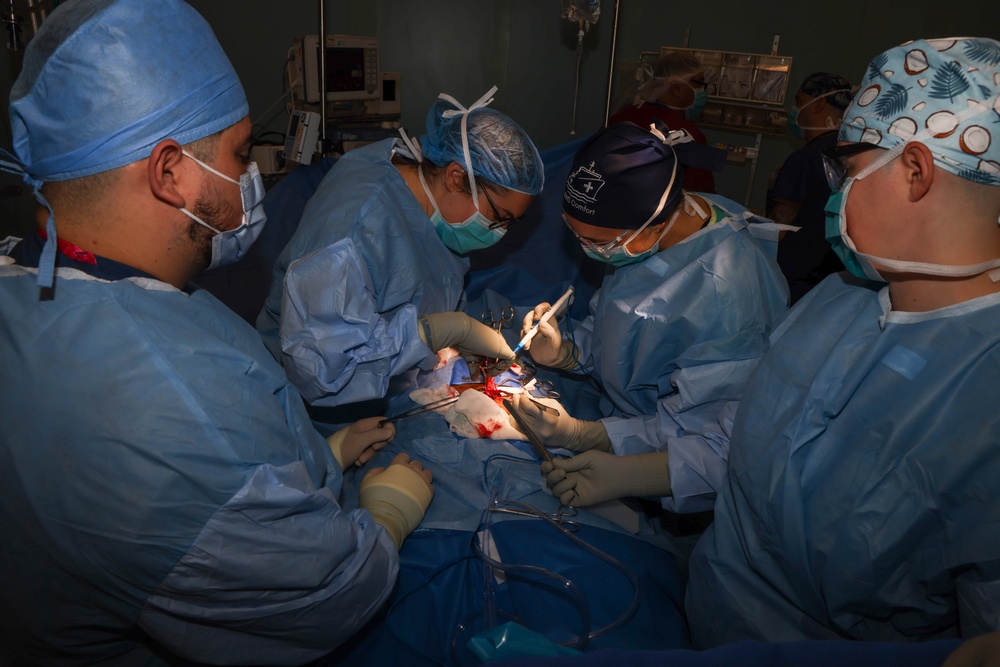 CP25 Surgeries aboard Comfort
