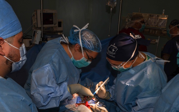 CP25 Surgeries aboard Comfort