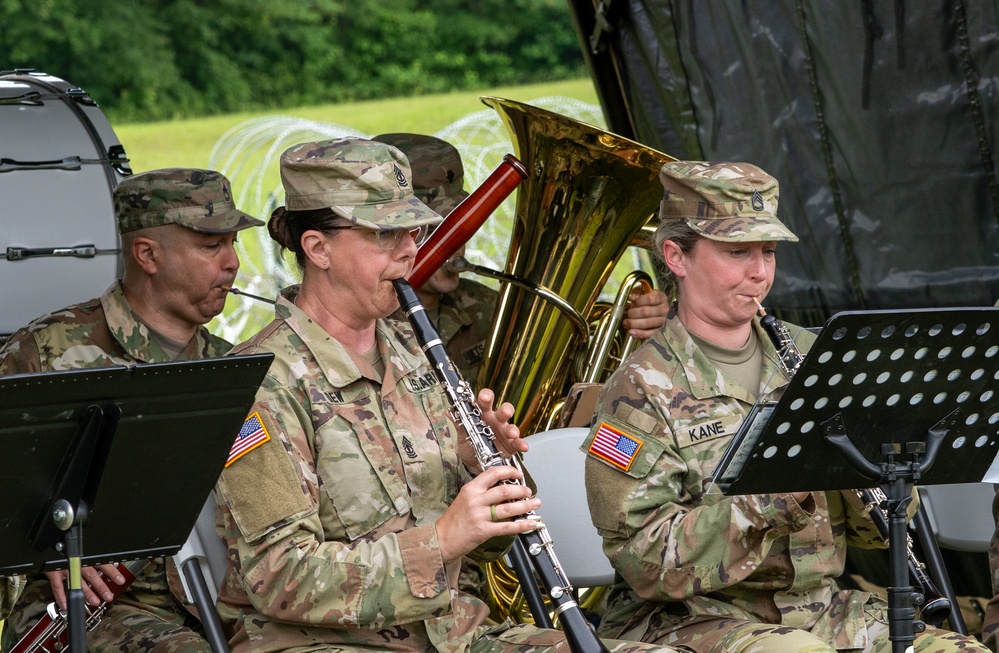 415th CBRN BDE Change of Command