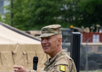 415th CBRN BDE Change of Command