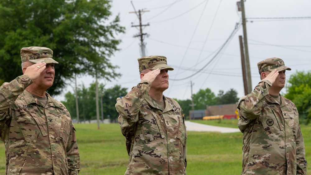 415th CBRN BDE Change of Command