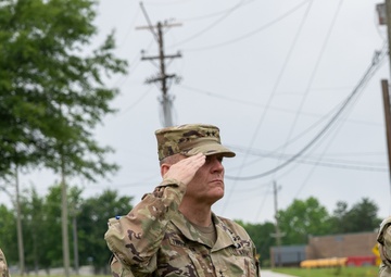 415th CBRN BDE Change of Command