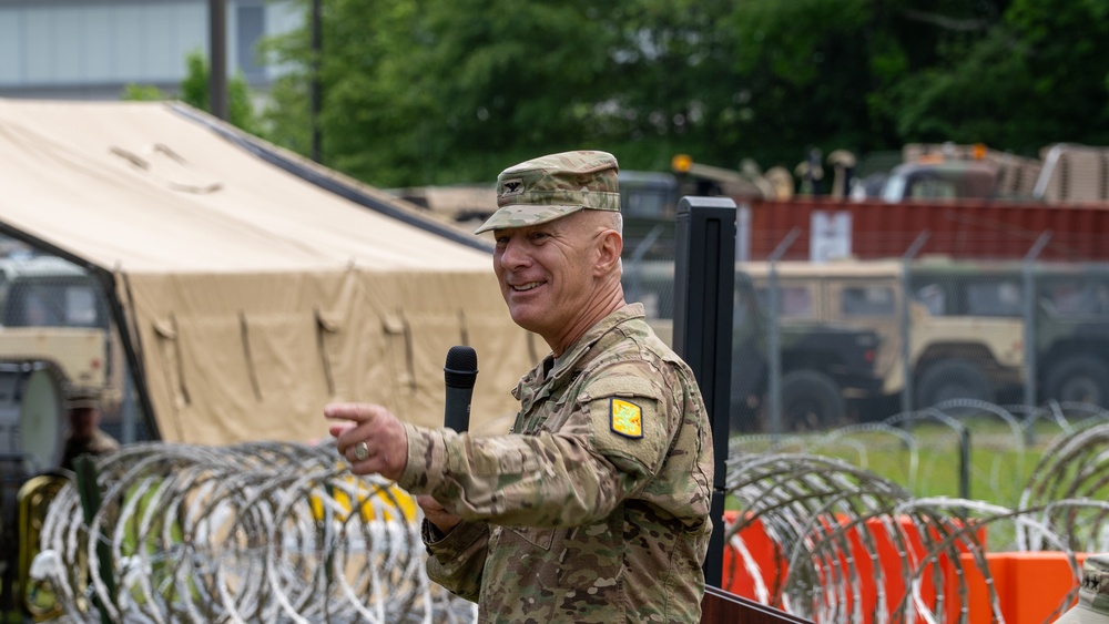 415th CBRN BDE Change of Command