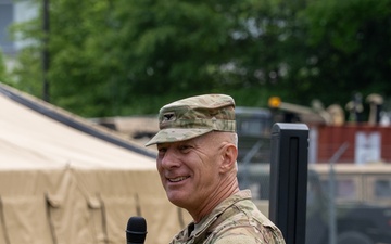 415th CBRN BDE Change of Command