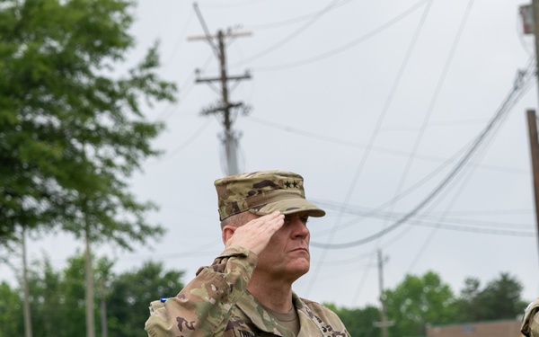 415th CBRN BDE Change of Command