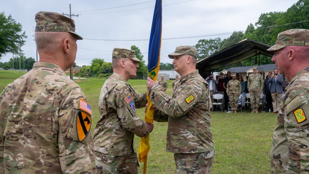 415th CBRN BDE Change of Command