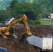 Waterway debris cleanup in Watauga County as part of Hurricane Helene relief efforts