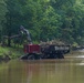 Waterway debris cleanup in Watauga County as part of Hurricane Helene relief efforts