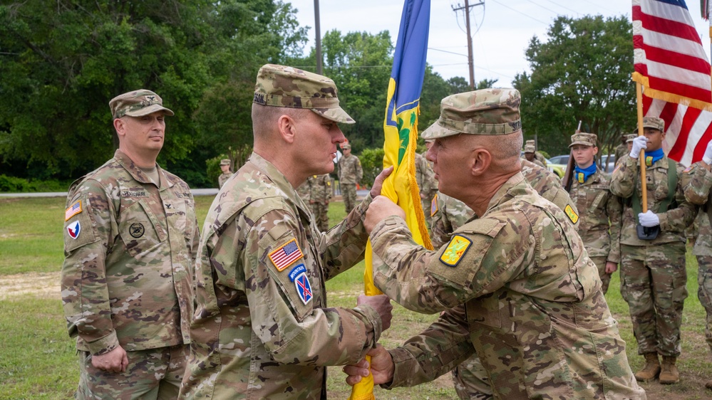415th CBRN BDE Change of Command
