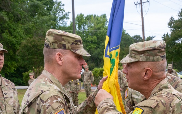 415th CBRN BDE Change of Command