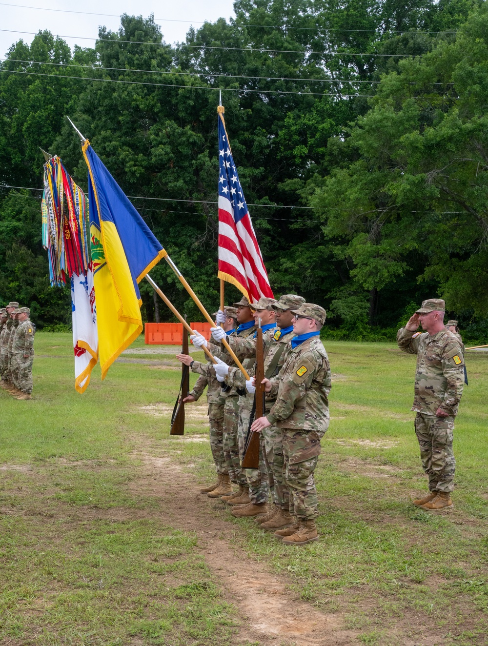 415th CBRN BDE Change of Command