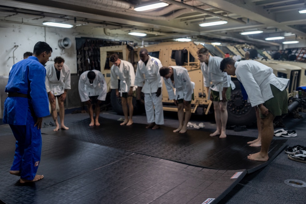 22nd MEU (SOC)| Marines practice judo