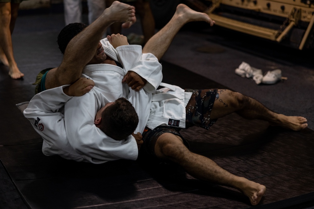 22nd MEU (SOC)| Marines practice judo