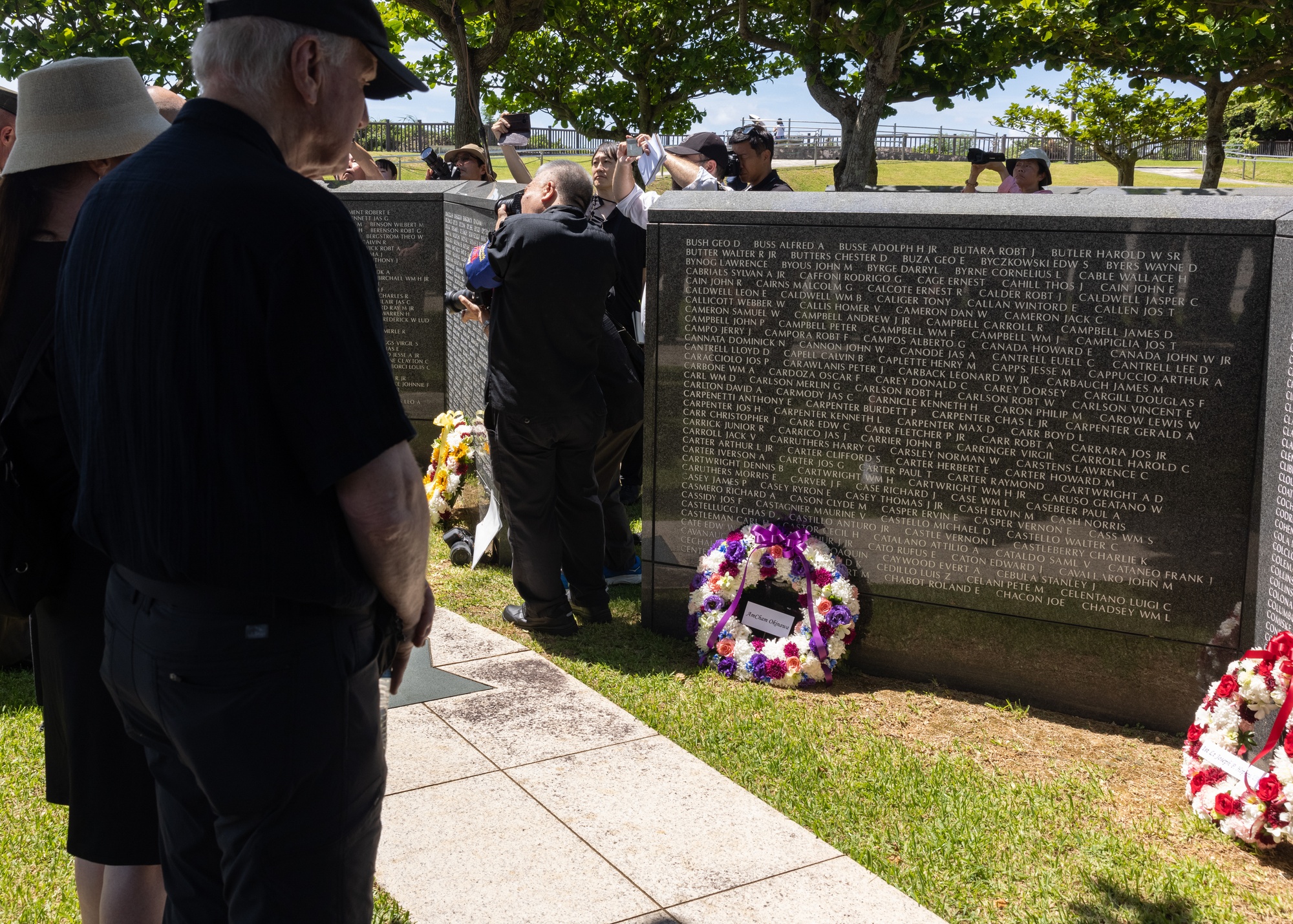 ＠70s ビンテージ USMC 沖縄駐留 メモリアルフラッグ DVIDS - Images - Okinawa Memorial Day 80th Anniversary Ceremony