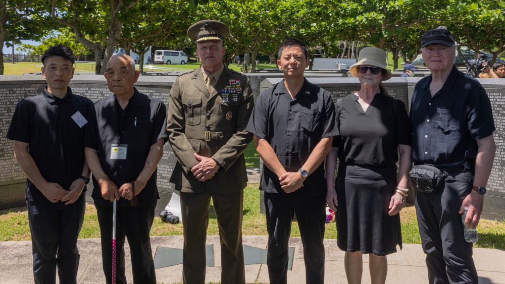 Okinawa Memorial Day 80th Anniversary Ceremony