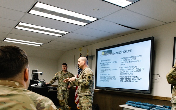 B Co., 1-112 IN BN Conduct CQB Training