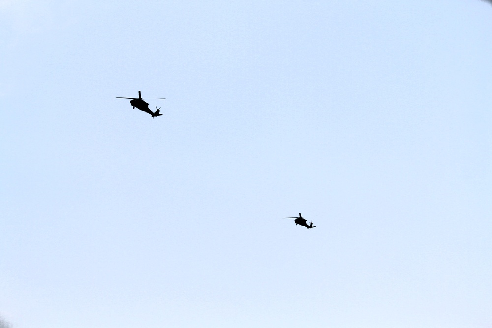 June 2025 Black Hawk training operations at Fort McCoy