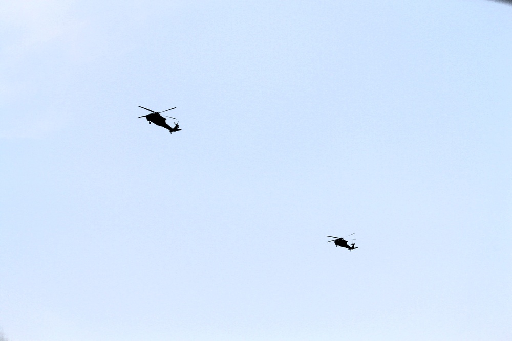 June 2025 Black Hawk training operations at Fort McCoy
