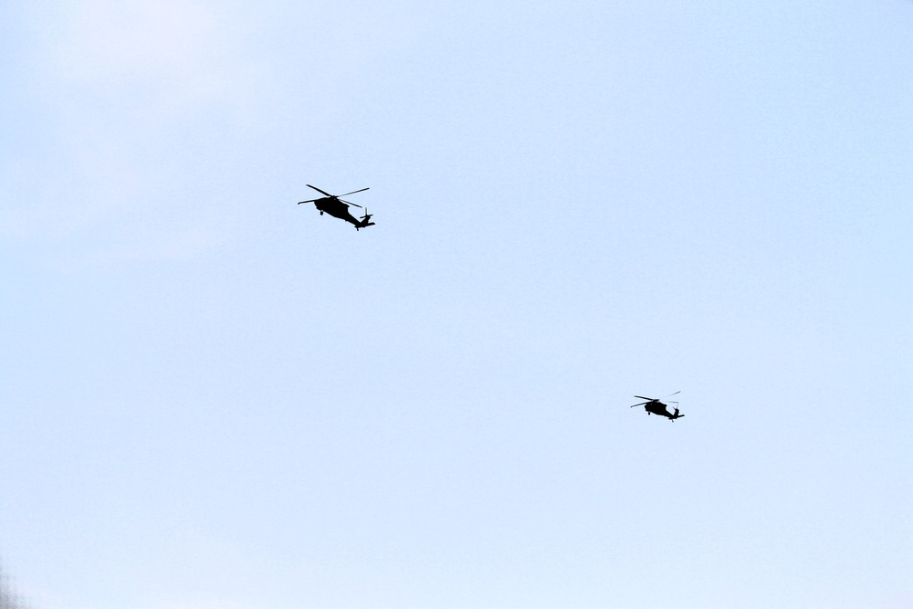 June 2025 Black Hawk training operations at Fort McCoy