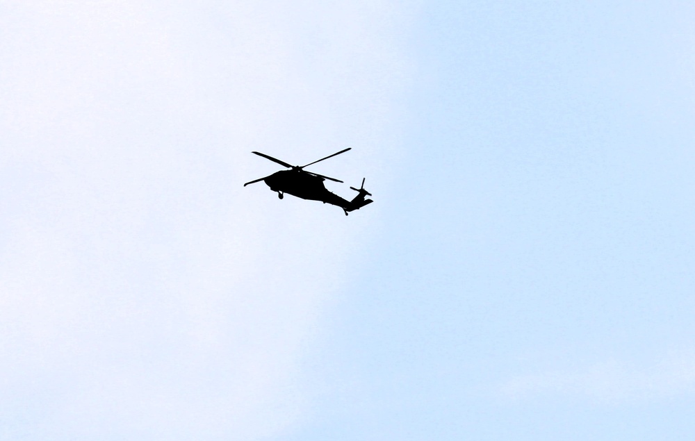 June 2025 Black Hawk training operations at Fort McCoy